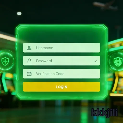 kkkjili login screen interface