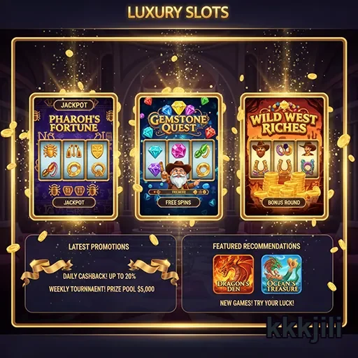 kkkjili luxury slots promotions